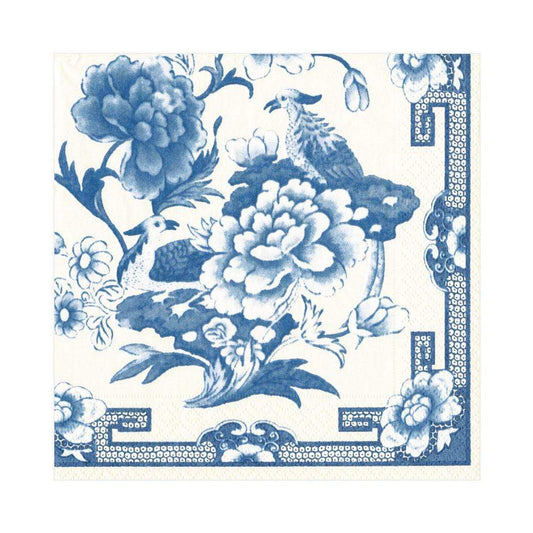 SERVILLETAS AZUL Y BLANCO