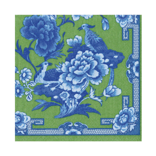 SERVILLETAS VERDE AZUL