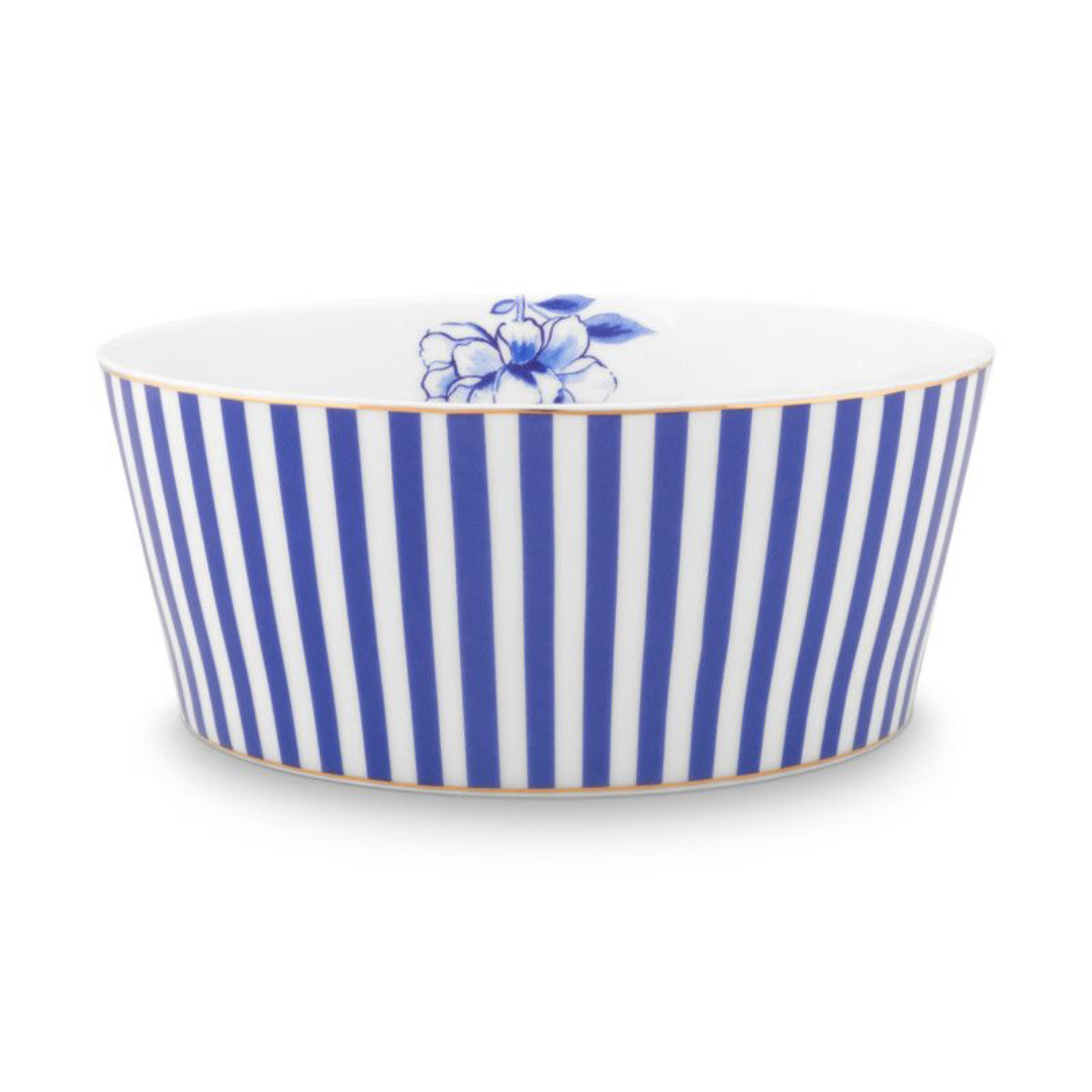 BOWL SERVIR STRIPES AZUL