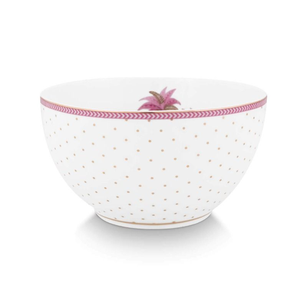BOWL JOLIE PUNTOS ORO ROSA