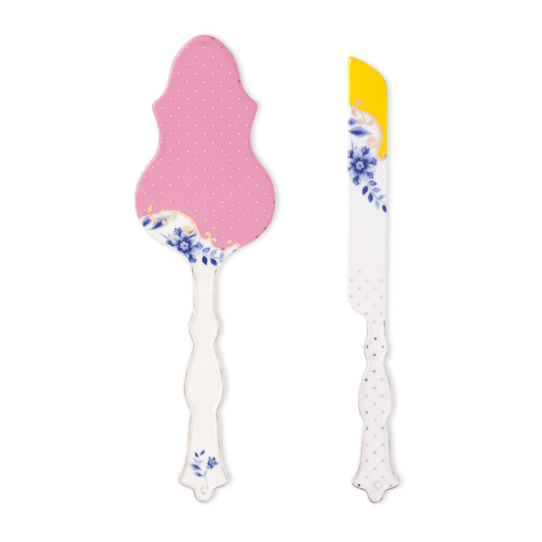 SET X2 SERVIDORES PASTEL CUCHILLO ROYAL
