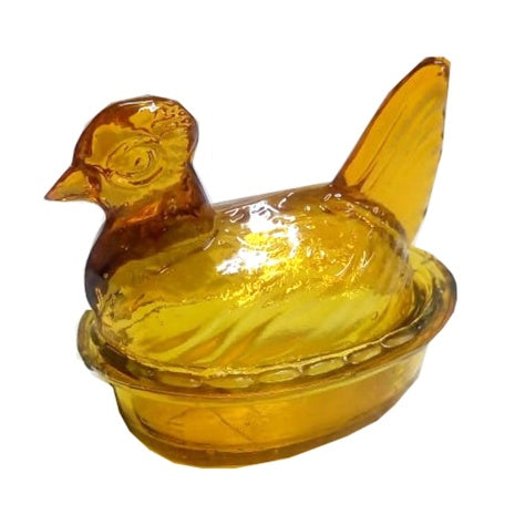 SALERO GALLINA VIDRIO VINTAGE