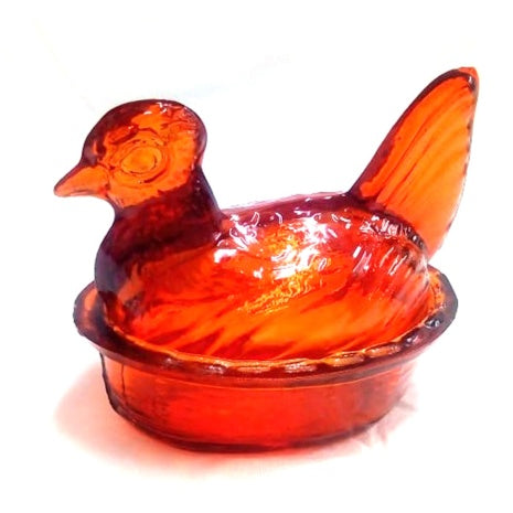 SALERO GALLINA VIDRIO VINTAGE