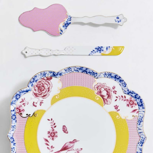 SET X2 SERVIDORES PASTEL CUCHILLO ROYAL