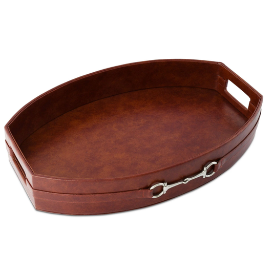 BANDEJA CUERO CABALLO