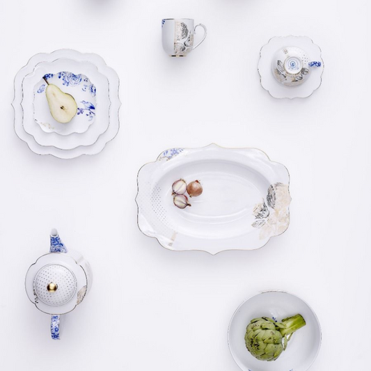 TAZA ESPRESSO Y PLATO ROYAL BLANCO