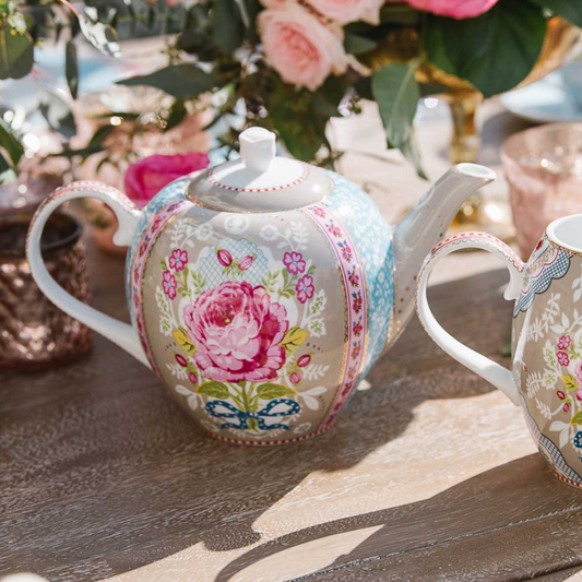 TETERA FLORAL CAQUI EARLY BIRDS