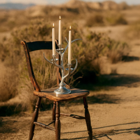 CANDELABRO ASTAS TRES LUCES