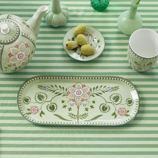 BANDEJA TORTA VERDE CLARO