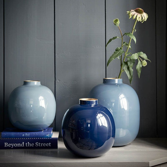 JARRÓN AZUL
