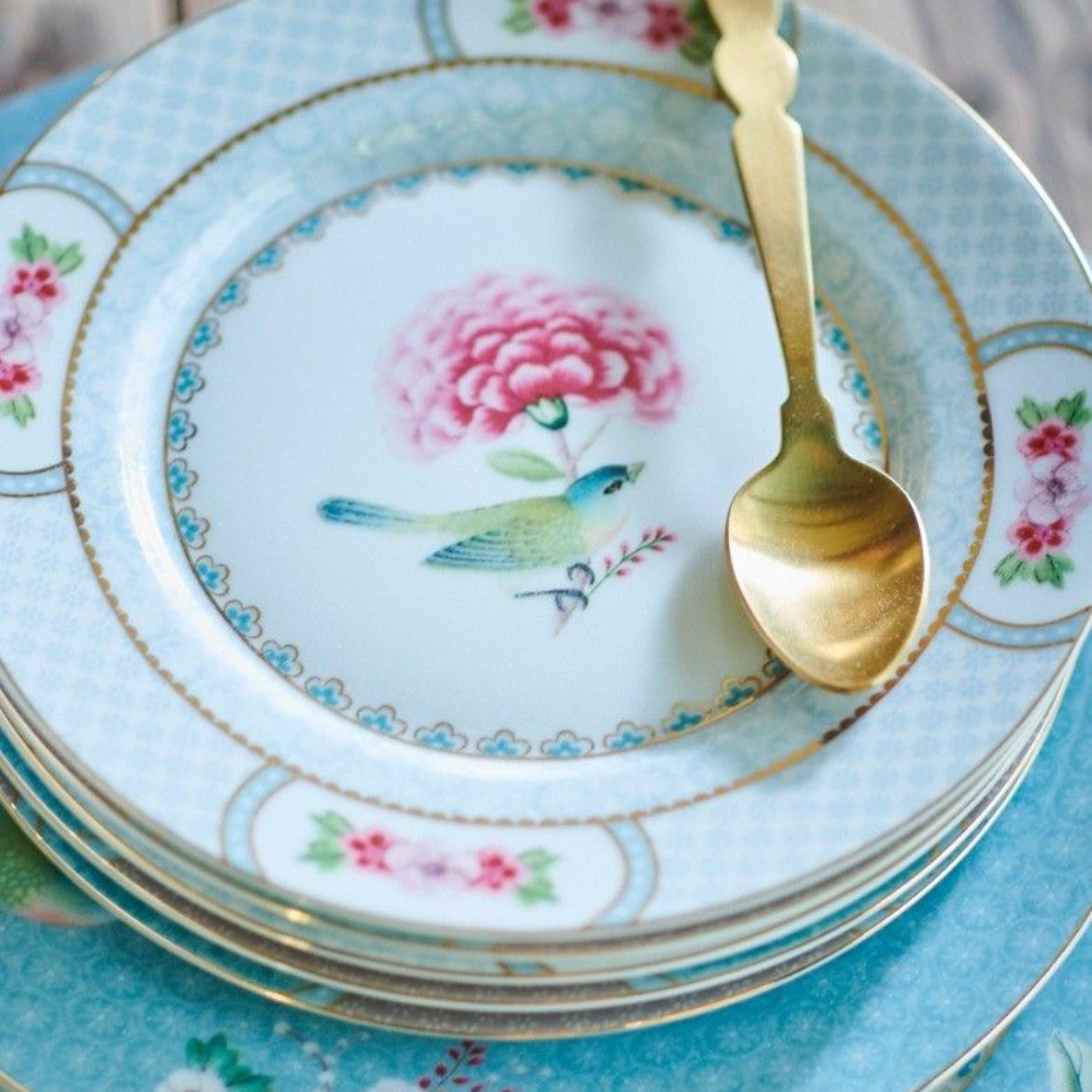 PLATO PAN BLUSHING BIRDS