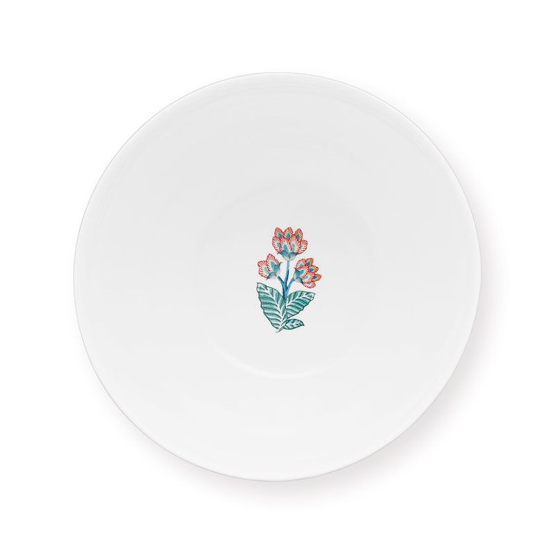 BOWL FESTIVAL FLORES AZUL 18CM
