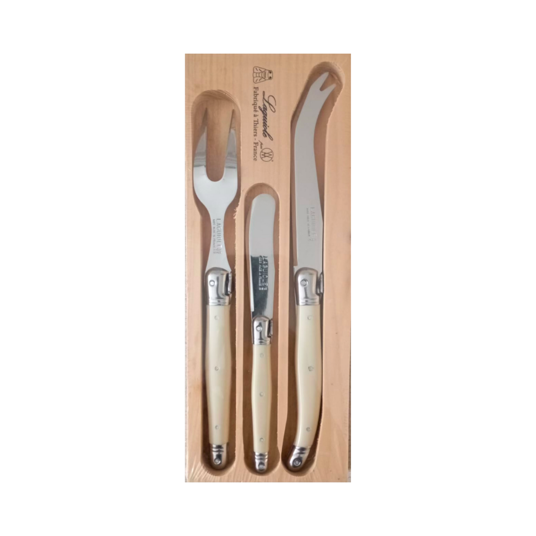 SET X 3 cuchillos de queso