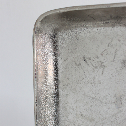 BANDEJA CUADRADA PELTRE