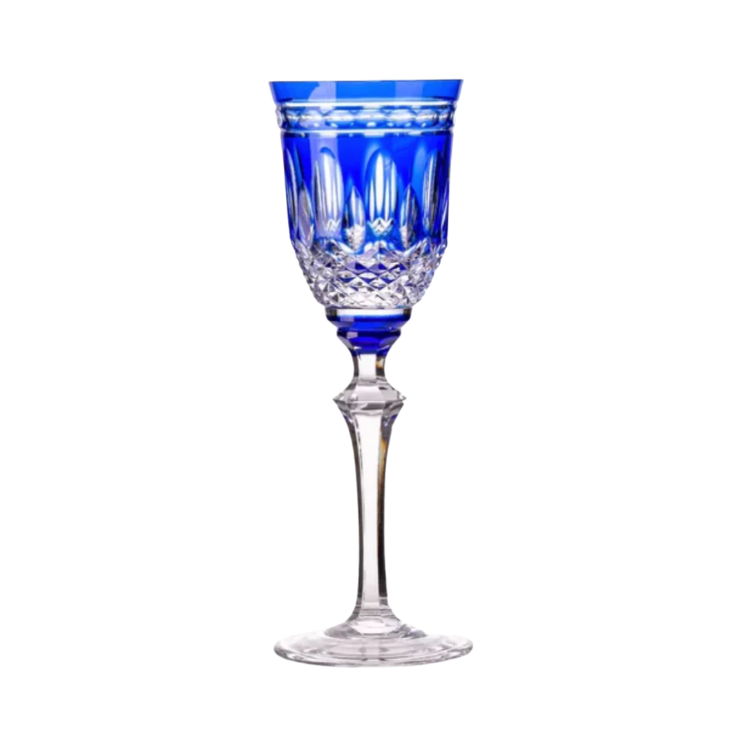 Copa licor azul cobalto