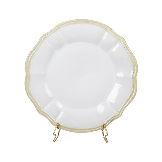 PLATO PRINCIPAL CASUAL BLANCO CON FAIANZA