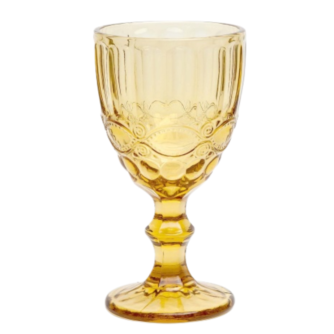 COPA VINO VINTAGE AMARILLO