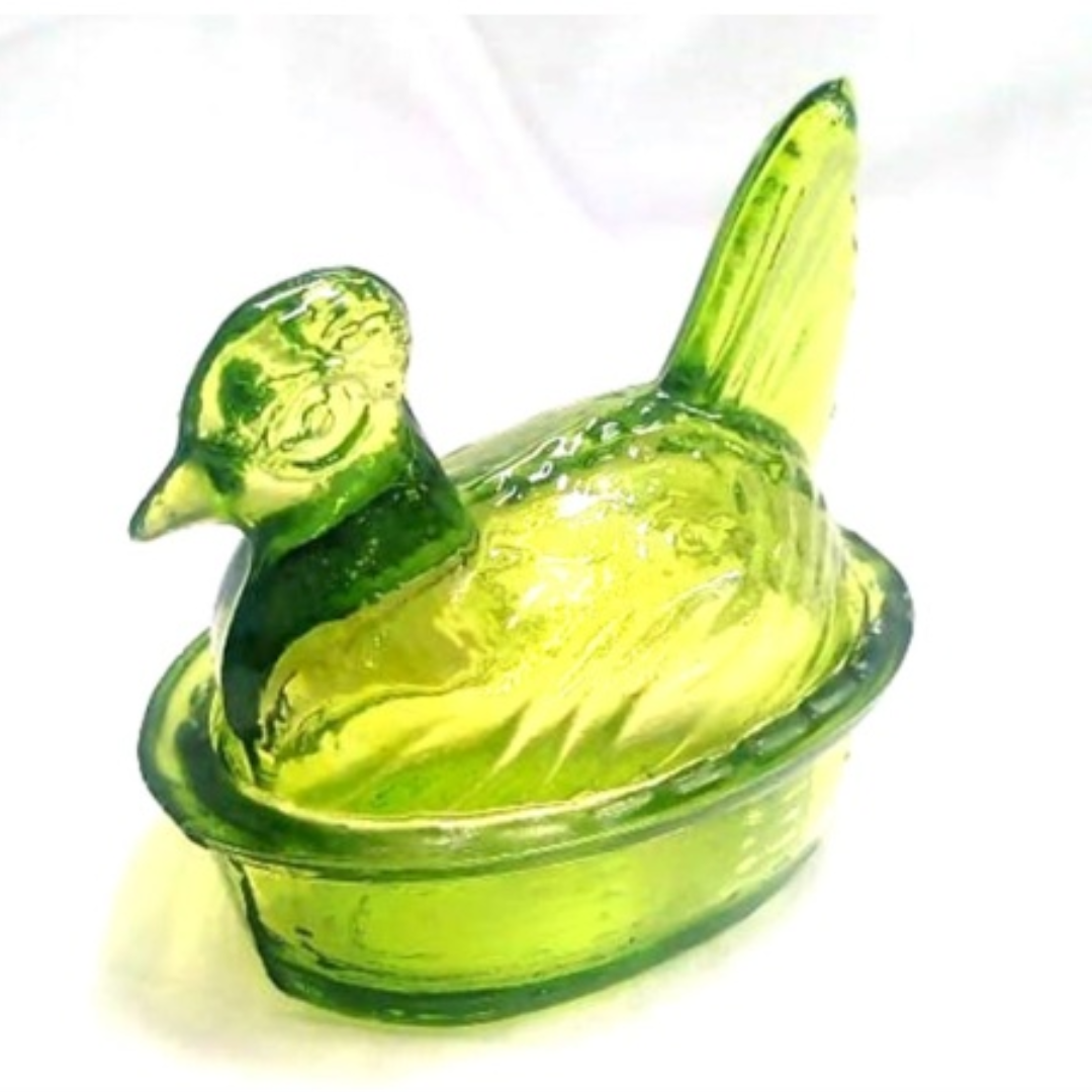 SALERO GALLINA VIDRIO VINTAGE