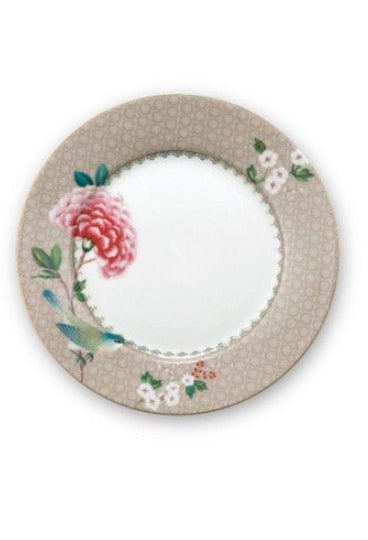 PLATO POSTRE BLUSHING BIRD KAKHI