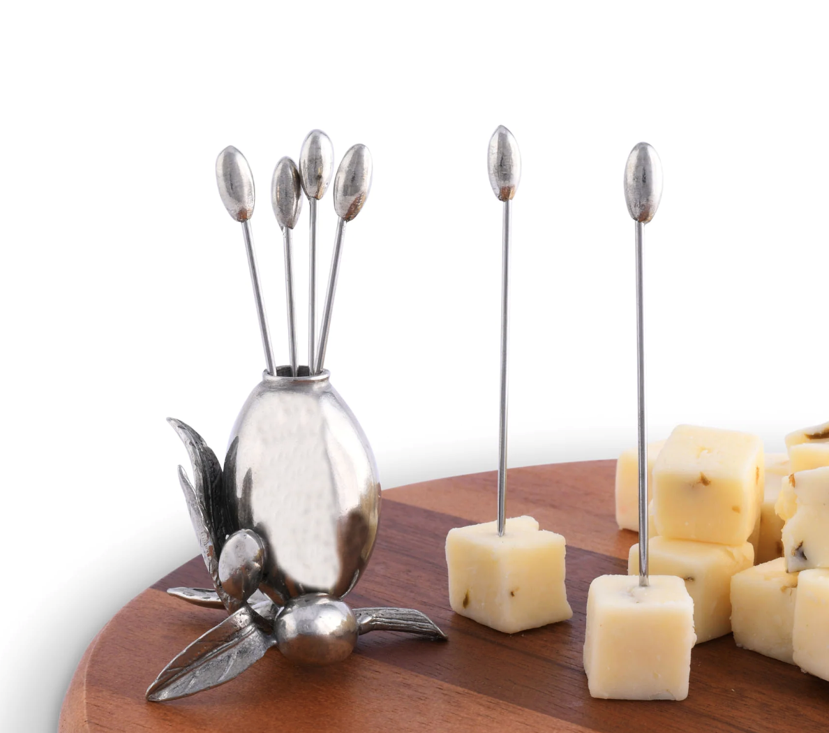 PALILLOS PASABOCAS ACEITUNA EN PELTRE