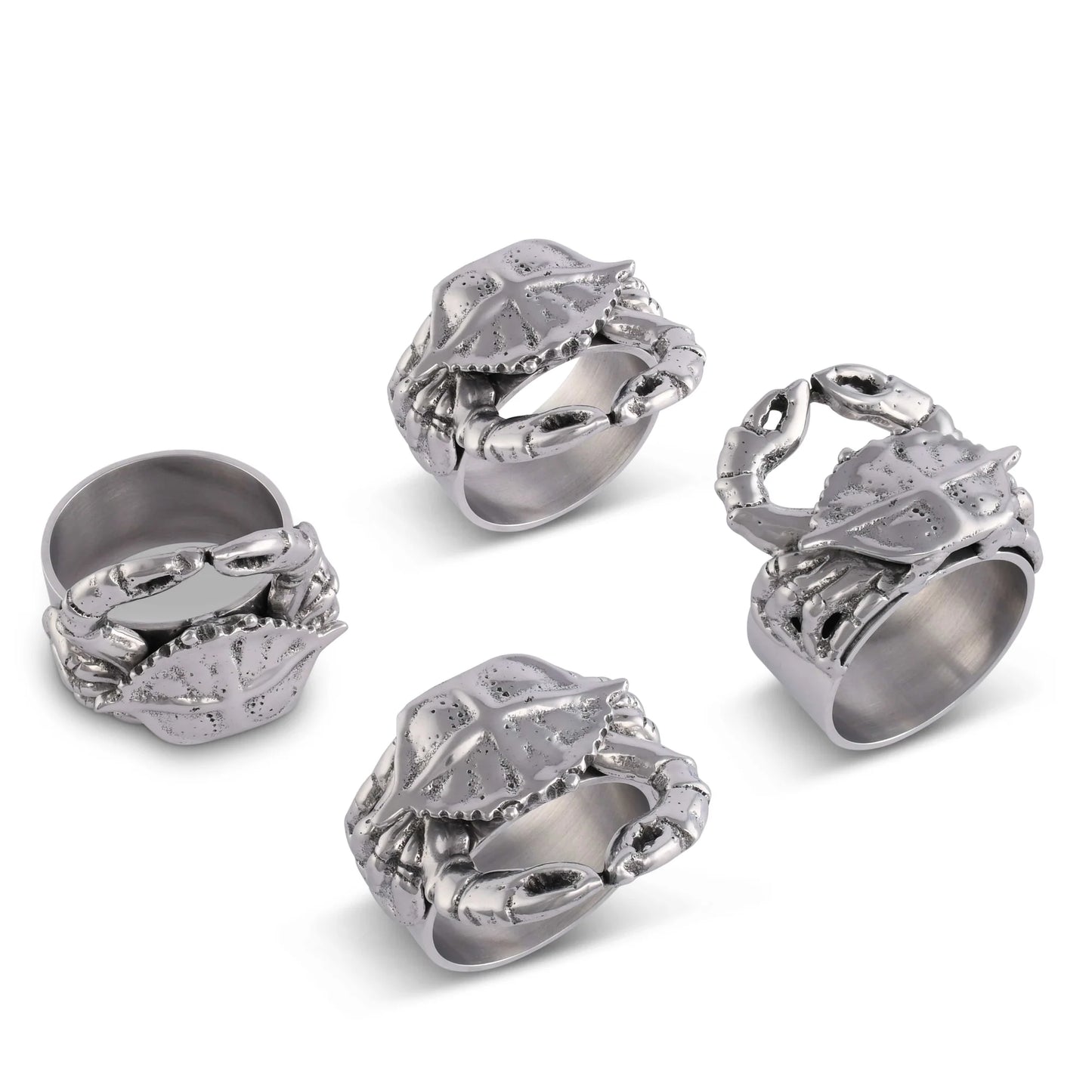 SET x4 SERVILLETEROS DE CANGREJO