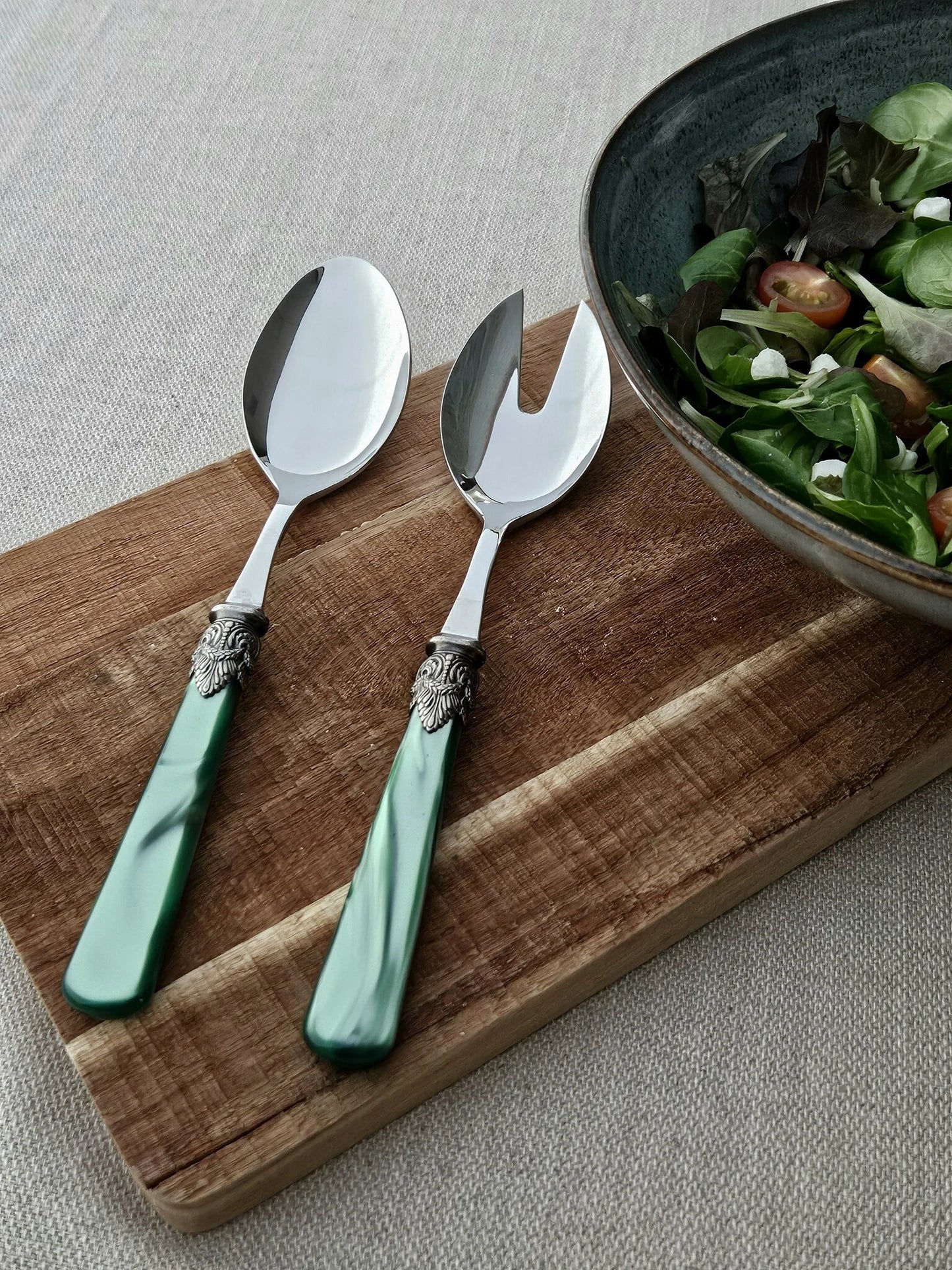 Cubiertos para ensalada