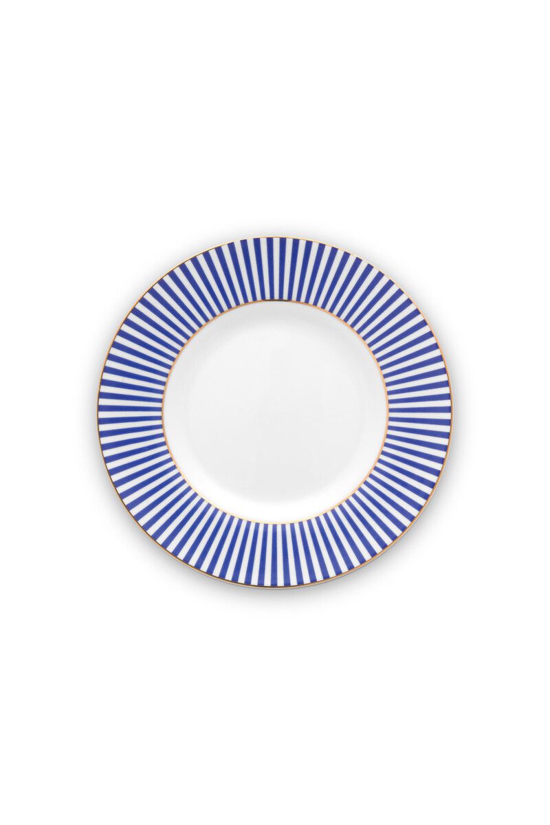 PLATO PAN STRIPES AZUL RAYAS