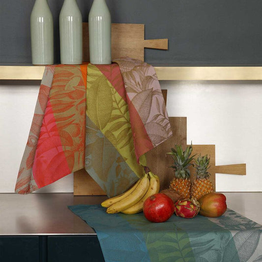 Paño de cocina Fruits Exotique Rosado