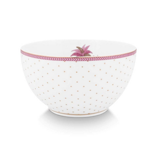 BOWL JOLIE PUNTOS ORO ROSA