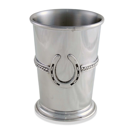 VASO EN PELTRE ESCUESTRE
