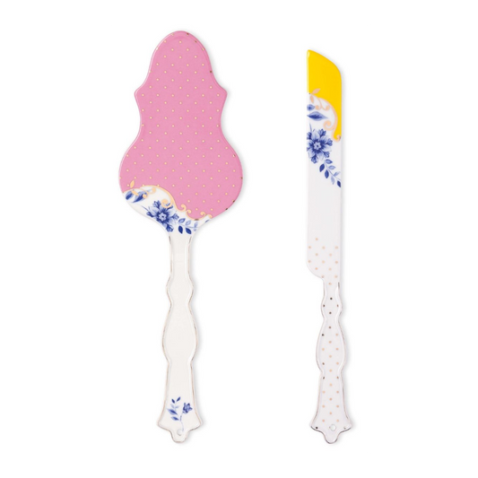 SET X2 SERVIDORES PASTEL CUCHILLO ROYAL