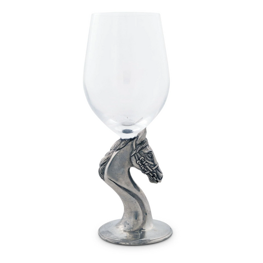 COPA VINO CABEZA DE CABALLO