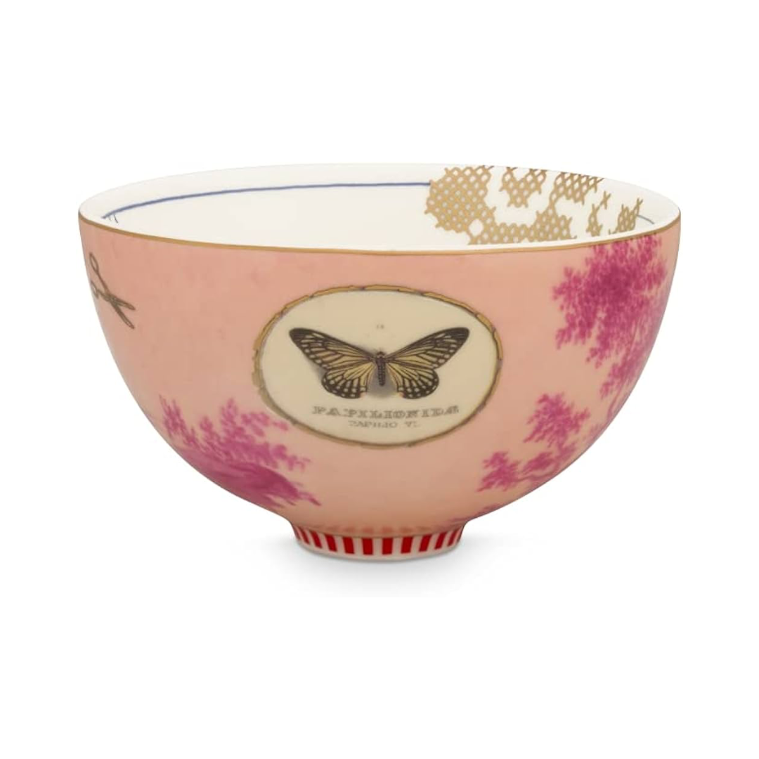 BOWL SERVIR 12CM PINTADO ROSA HERITAGE