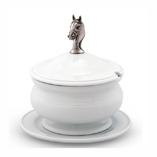 BOWL SOPERA/PLATO TAPA ECUESTRE