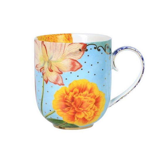 MUG GRANDE ROYAL FLORES