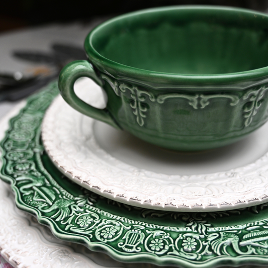 PLATO PRINCIPAL VERDE RENACIMIENTO