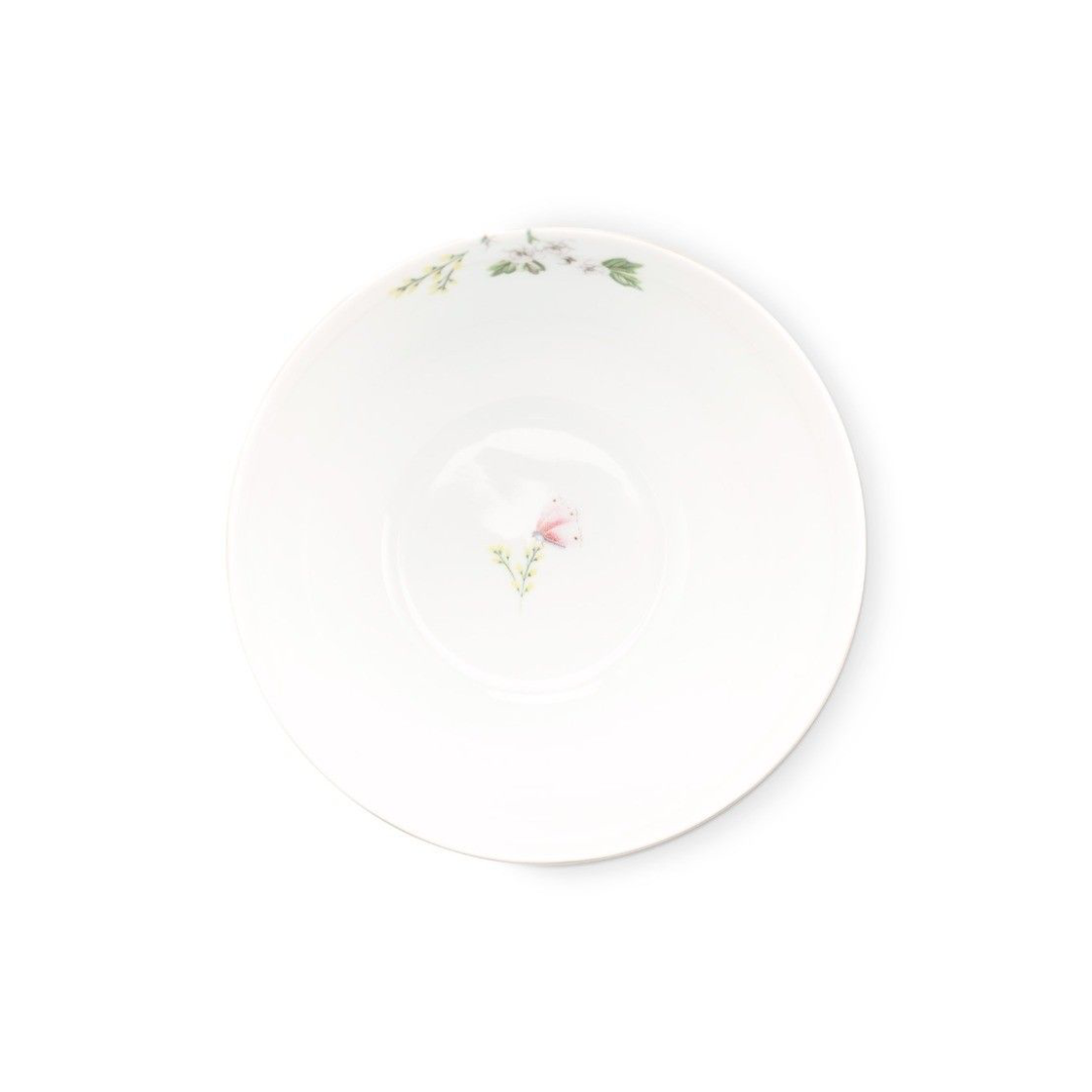 BOWL SERVIR 15CM BLANCO BLUSHING BIRDS