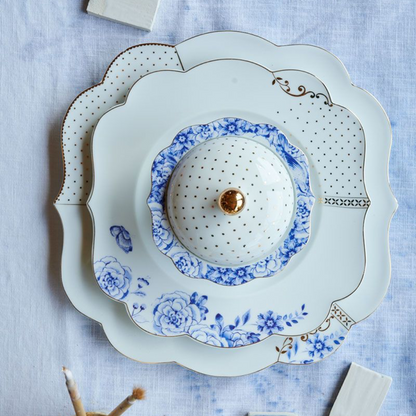 PLATO POSTRE ROYAL BLANCO 23.5CM