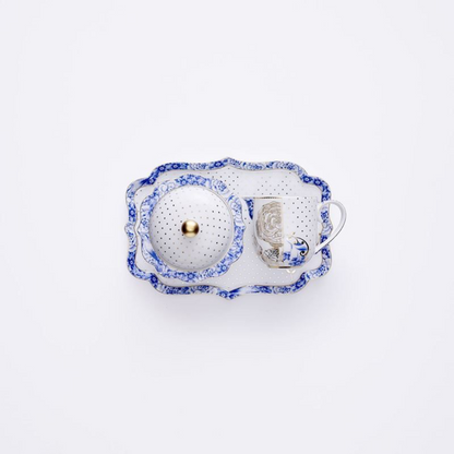 BANDEJA  ROYAL BLANCA 26 X 18 CM