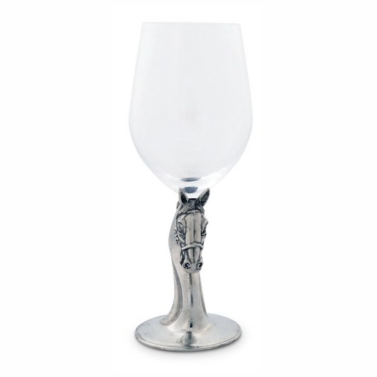 COPA VINO CABEZA DE CABALLO
