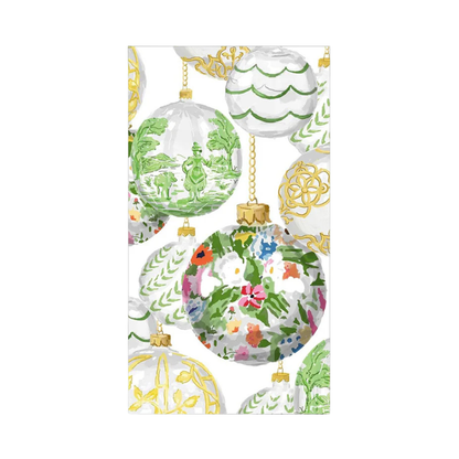 SERVILLETAS PAPEL TOALLA BOLA NAVIDAD