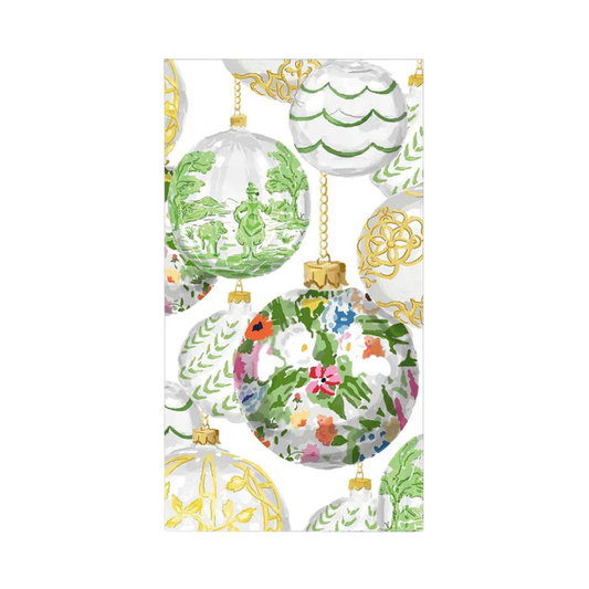 SERVILLETAS PAPEL TOALLA BOLA NAVIDAD