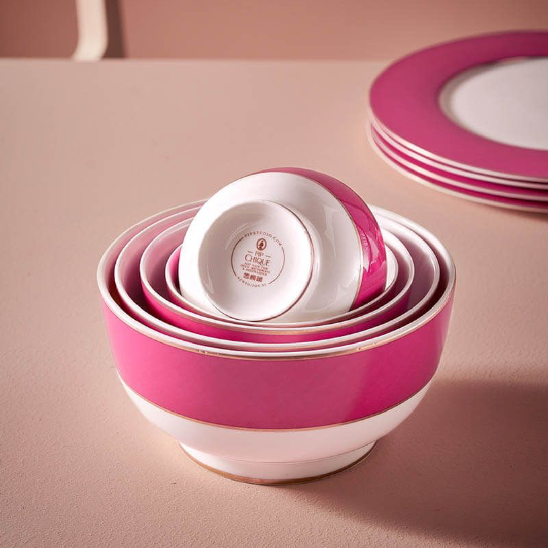 BOWL SERVIR 15CM ROSADO CHIQUE