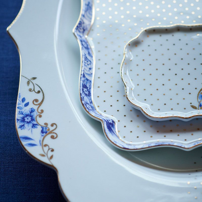 BANDEJA  ROYAL BLANCA 26 X 18 CM