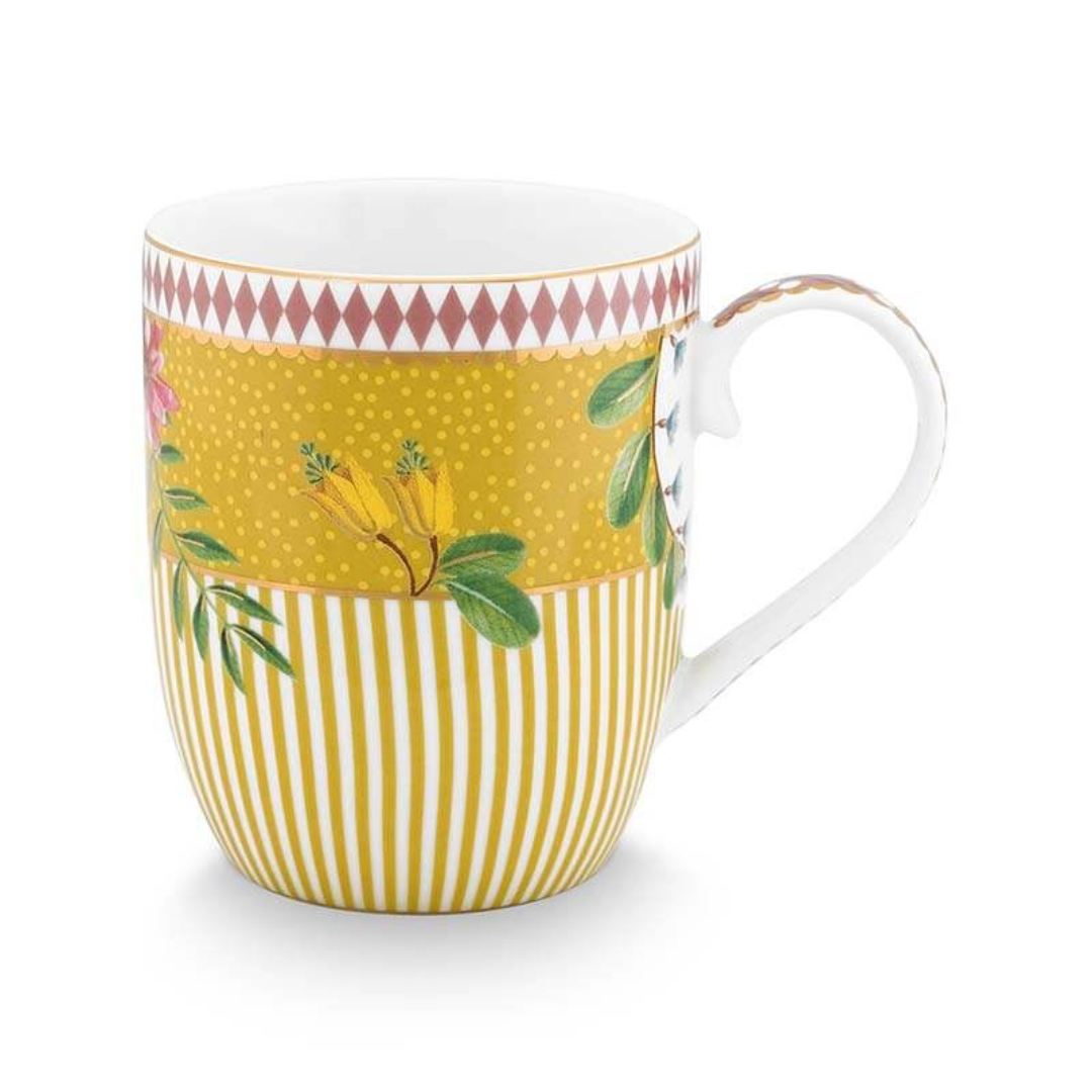 JUEGO DE DOS MUGS PEQUEÑOS AMARILLO LA MAJORELLE