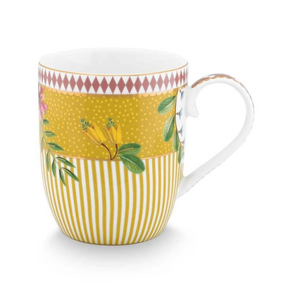 JUEGO DE DOS MUGS PEQUEÑOS AMARILLO LA MAJORELLE