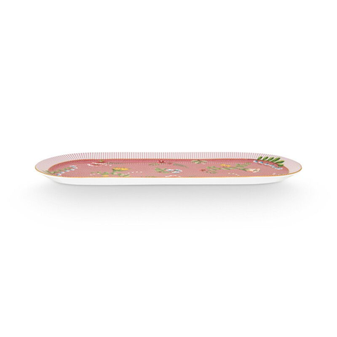 BANDEJA TORTA ROSA