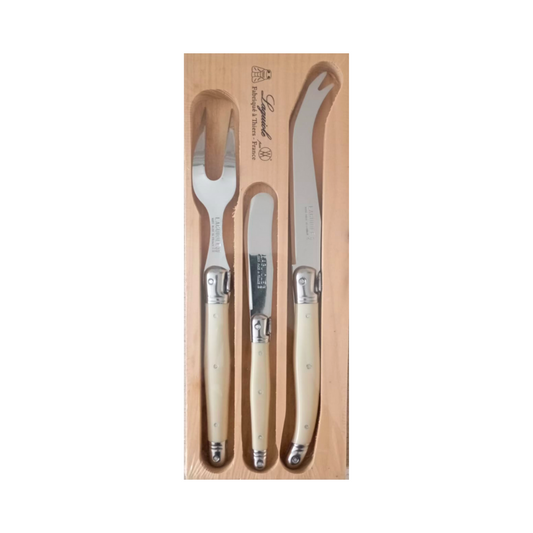 SET X 3 cuchillos de queso