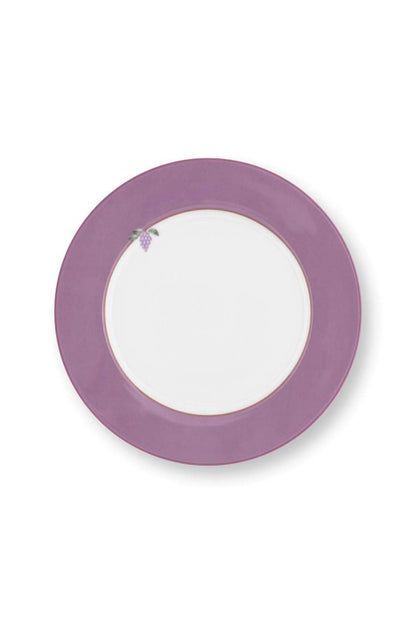PLATO POSTRE LILY & LOTUS LILAC