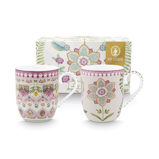 Set 2 Mugs Pequeños Lily & Lotus